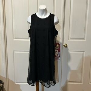 Karl Lagerfeld sleeveless dress. Size 14.